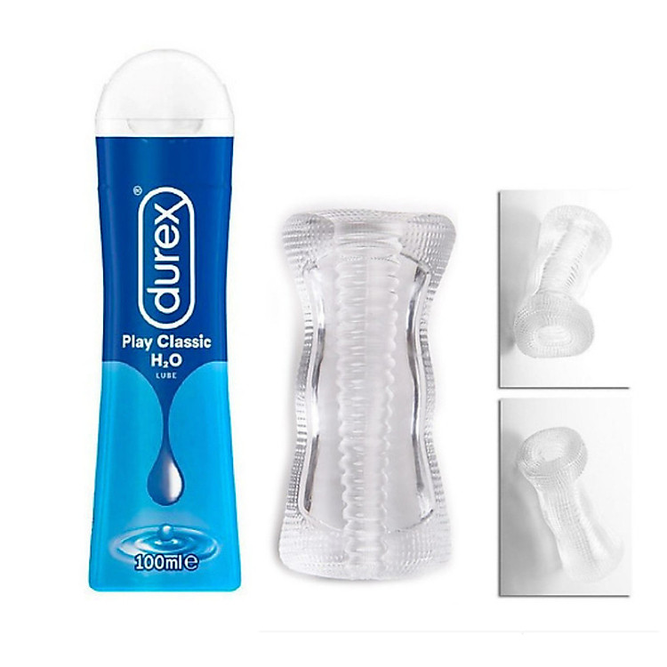 Gel Bôi Trơn Durex Classic + khối Silicon luyện tập nam