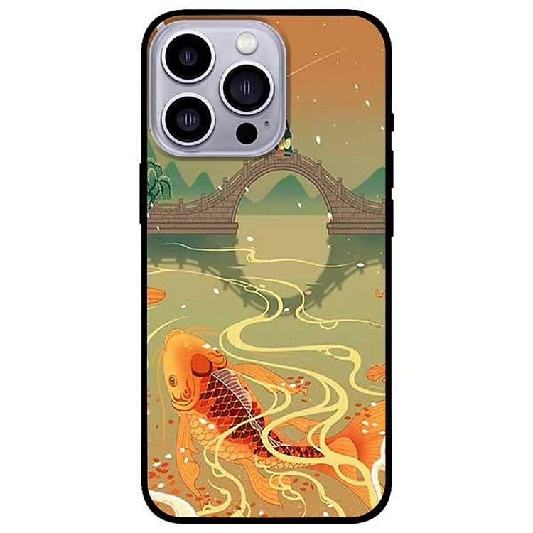 Ốp lưng dành cho Iphone 13 Mini - Iphone 13 - Iphone 13 Pro - Iphone 13 Pro Max - Chép Bên Cầu