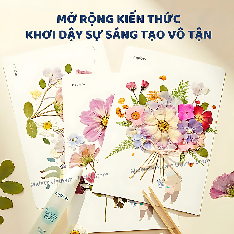 Bộ ép hoa khô Mideer cho handmade Chính hãng Giá tốt - Hình ảnh 4