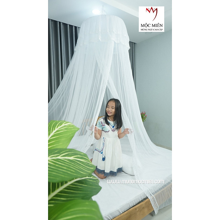 Mua Màn Tròn Công Chúa Cao Cấp Mộc Miên Chính hãng Giá rẻ - Hình ảnh 4