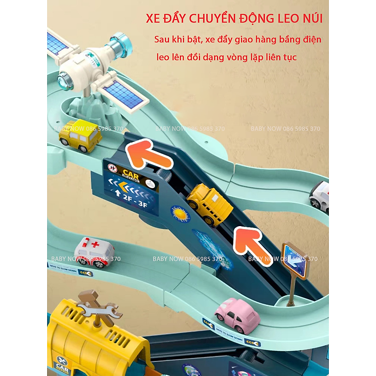 Đồ chơi Ô tô đường đua vũ trụ Chính hãng Ưu đãi - Hình ảnh 5