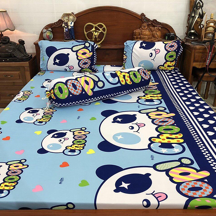 Drap Chống Thấm Cao Cấp Hình Panda