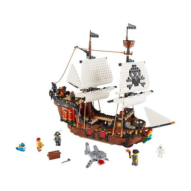 Đồ chơi LEGO CREATOR Tàu cướp biển 31109 Chính hãng Giá tốt - Hình ảnh 3