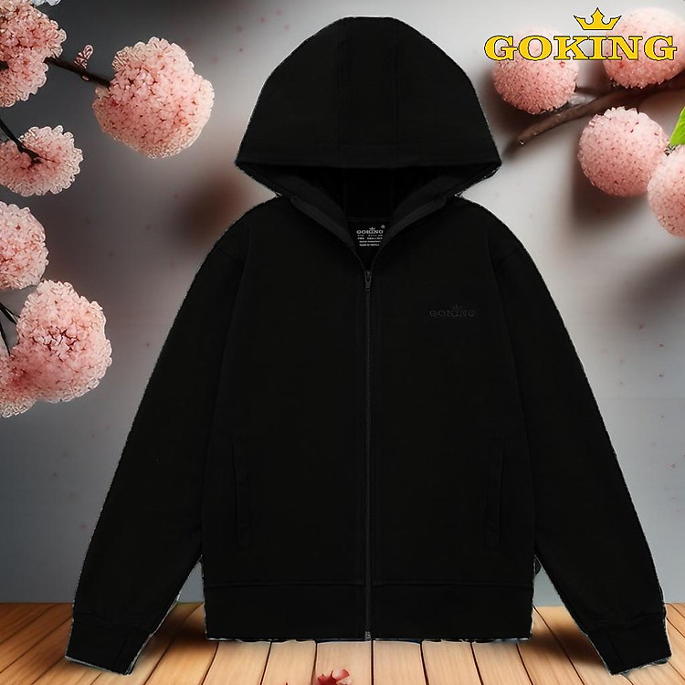 Áo khoác da cá GOKING 6 túi, form unisex cho nữ nam, trẻ em. Chống lạnh, giữ ấm, chống nắng, chống tia UV. Hàng hiệu vnxk