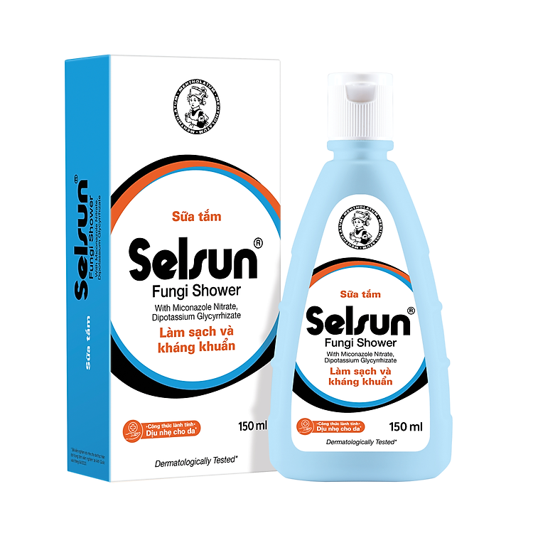 Sữa Tắm Selsun Fungi Shower 150 ml