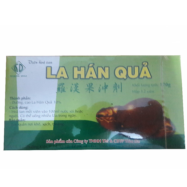 VIÊN HÒA TAN LA HÁN QUẢ