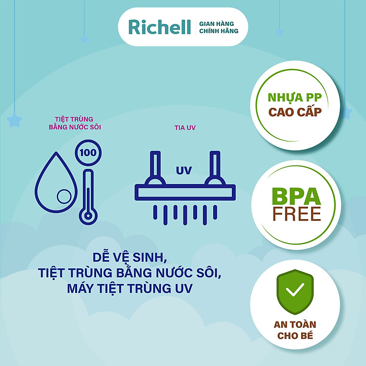 Mua Chén ăn dặm Richell Nhật Bản 200ml Chính hãng Giá tốt - Hình ảnh 5