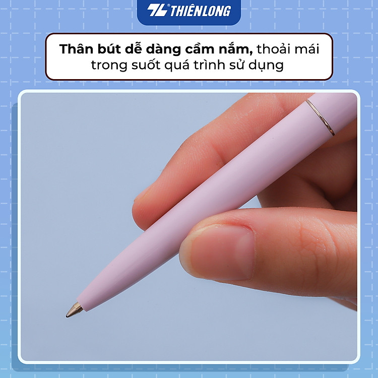 Bút gel B - Minimalist Butter Gel Thiên Long (Mực xanh) - Ảnh 5