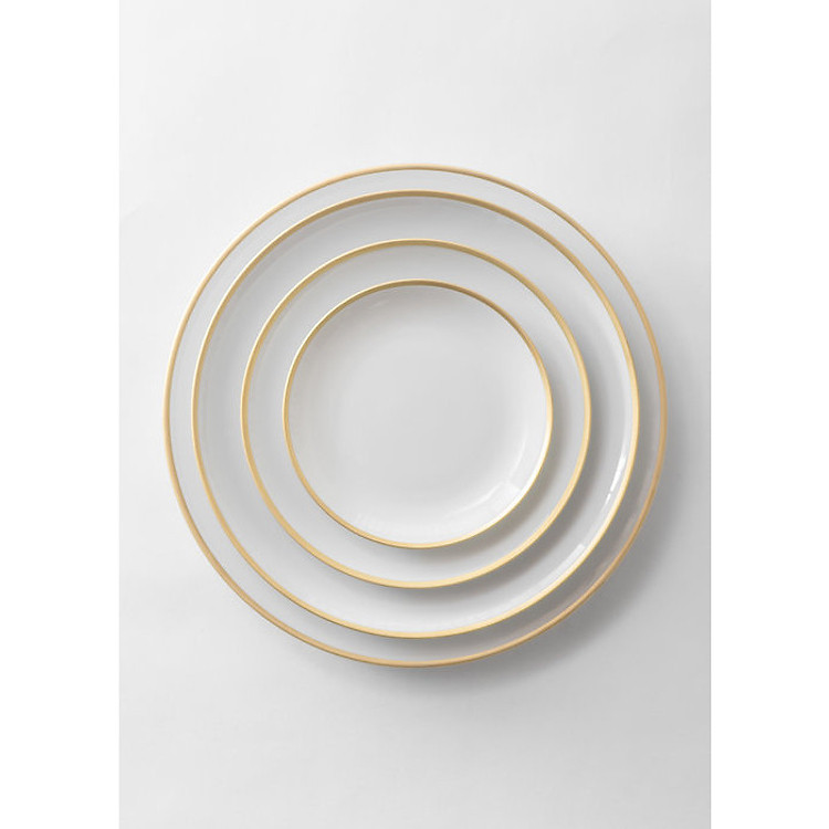 BỘ ĐĨA ĂN BRUSHED 24K GOLD