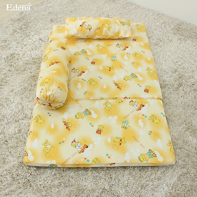 Bộ nệm trẻ em Edena màu ngẫu nhiên Chính hãng Ưu đãi - Hình ảnh 5