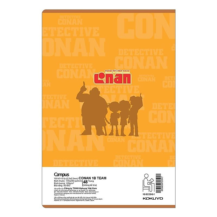 Bộ Tập Conan 1B Team B5 (48 trang) - Ảnh 5