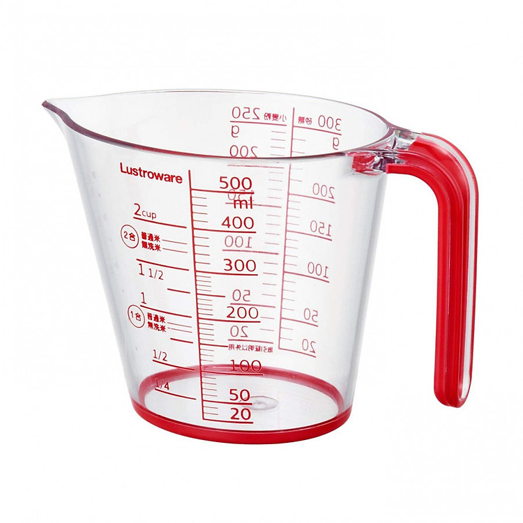 Ca đo lường Lustroware chia vạch 500ml