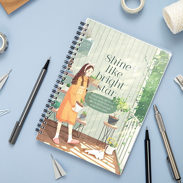 Sổ Tay Ghi Chép Lò Xo (160 trang, 13x19 cm) - Ảnh 6