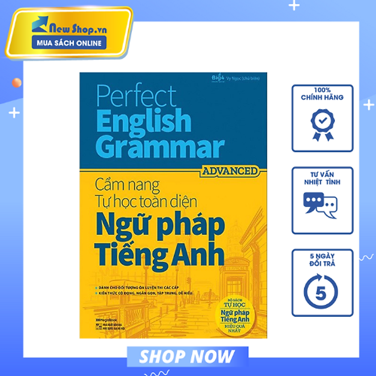 Advanced – Perfect English Grammar – Cẩm Nang Tự Học Toàn Diện Ngữ Pháp Tiếng Anh (MEGA)