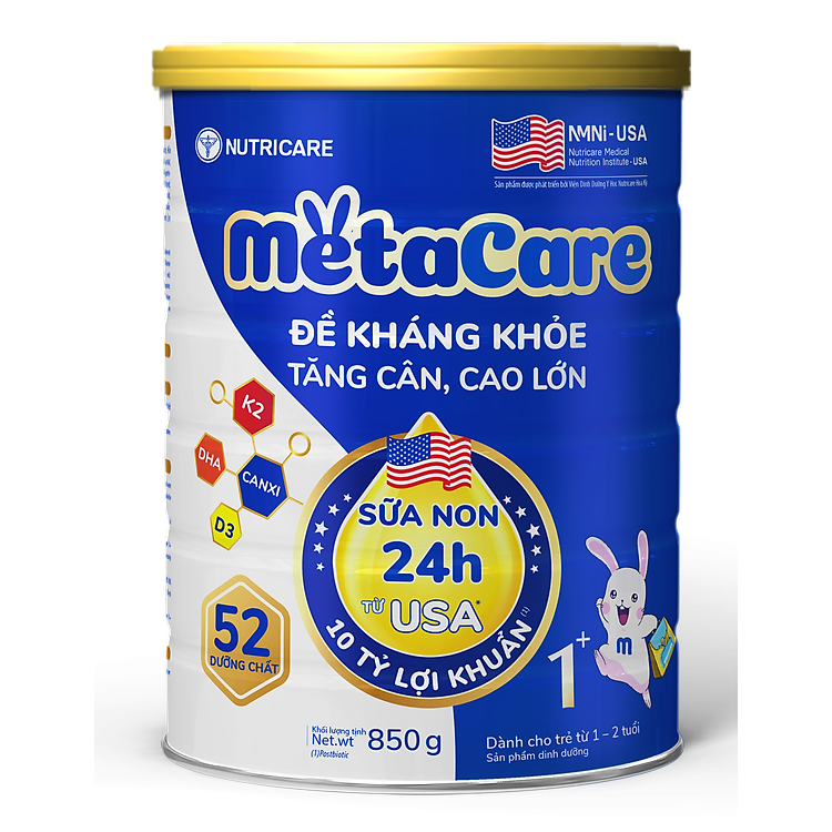 Mua tại Lazada: Sữa bột Nutricare MetaCare 1+ 850g Tin cậy Chính hãng, giá tốt