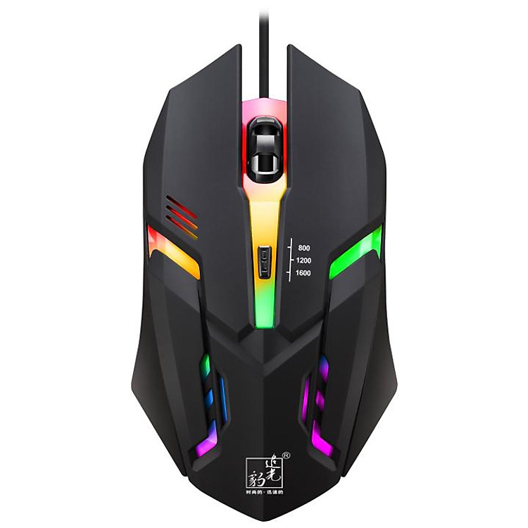 Chuột Game K2 Đèn led 7 màu tự thay đổi