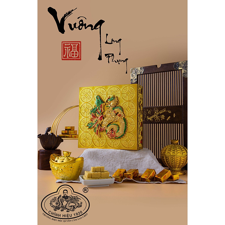 Bánh Đậu Xanh Rồng Vàng Minh Ngọc Long Phụng