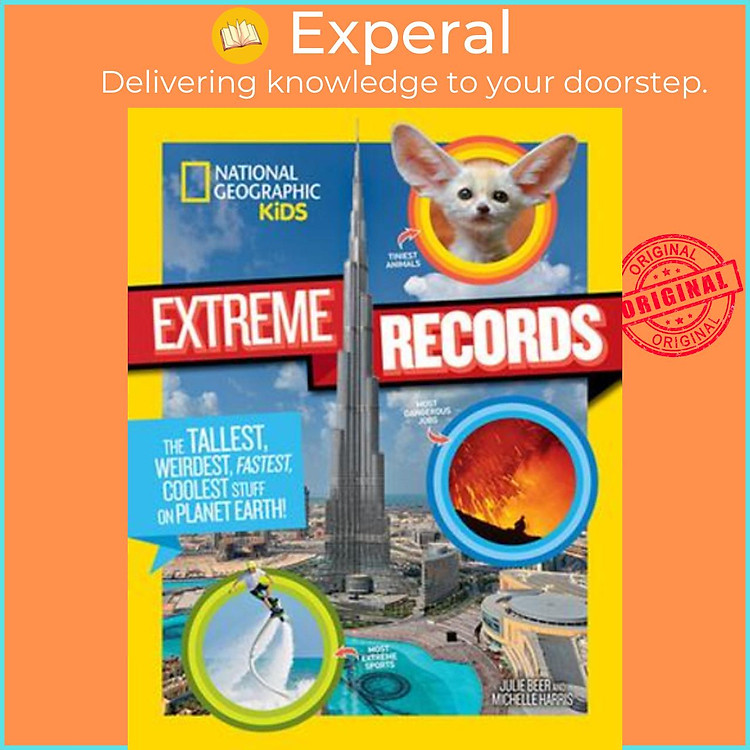 Sách - National Geographic Kids Kids Extreme Records by National Geographic Kids (US edition, paperback)