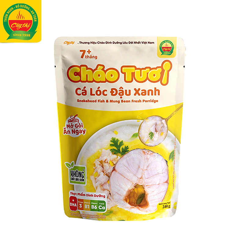 Mua Cháo Tươi Cá Lóc Đậu Xanh Cây Thị Chất lượng Ưu đãi - Hình ảnh 3