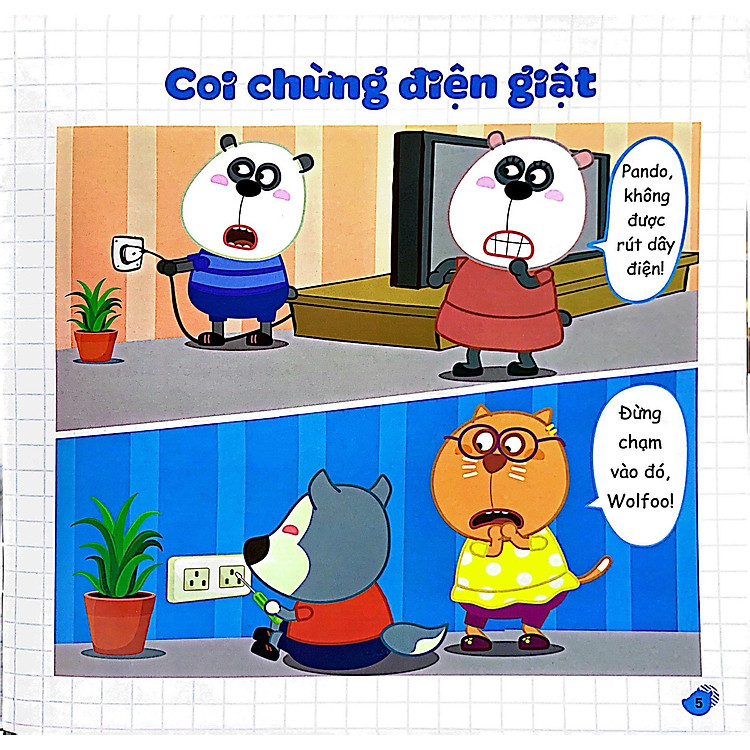 Kỹ Năng Sống - Wolfoo Học Cách Giữ An Toàn - Ảnh 2