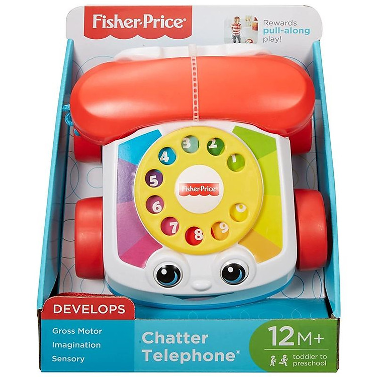 Đồ Chơi Điện Thoại Chatter - Fisher Price Chính hãng Tiết kiệm - Hình ảnh 2
