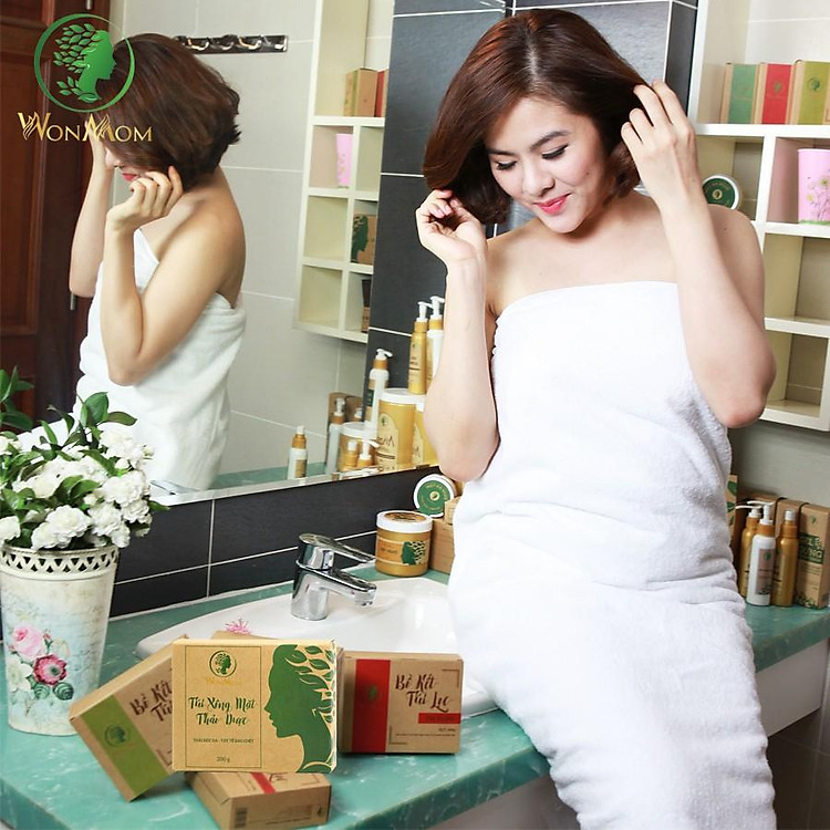 Túi xông mặt thảo dược Wonmom Ưu đãi - Hình ảnh 5