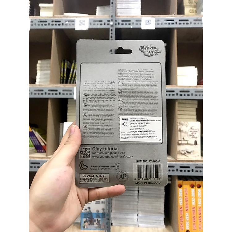 Mua Đất nặn 6 màu 100g ST-100-6 Chính hãng Ưu đãi - Hình ảnh 3