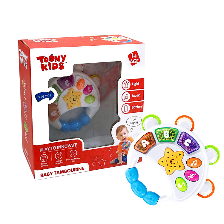 Mua Đồ Chơi Tay Cầm Âm Nhạc TOONYKIDS Chính hãng Tiết kiệm - Hình ảnh 3
