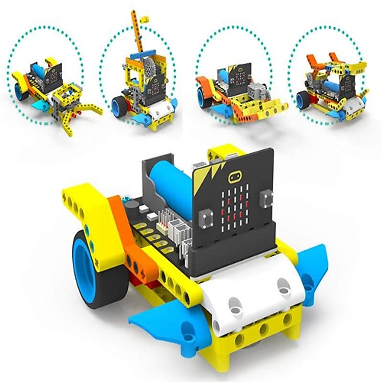 Mô hình Robot Running:bit sử dụng micro:bit (kèm mạch mở rộng super:kit)