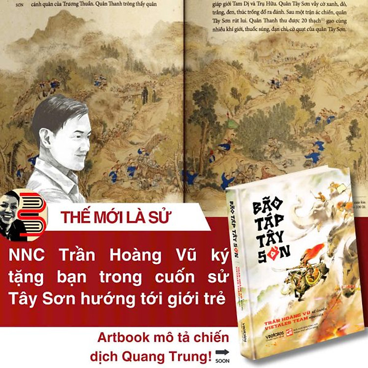 (Tặng postcard chân dung Quang Trung, in màu toàn bộ) BÃO TÁP TÂY SƠN – Trần Hoàng Vũ – Vietales
