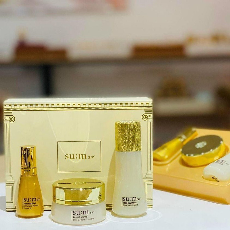 Set dưỡng trắng da SU:M37 Losec Summa Elixir Treatment 3sp mini