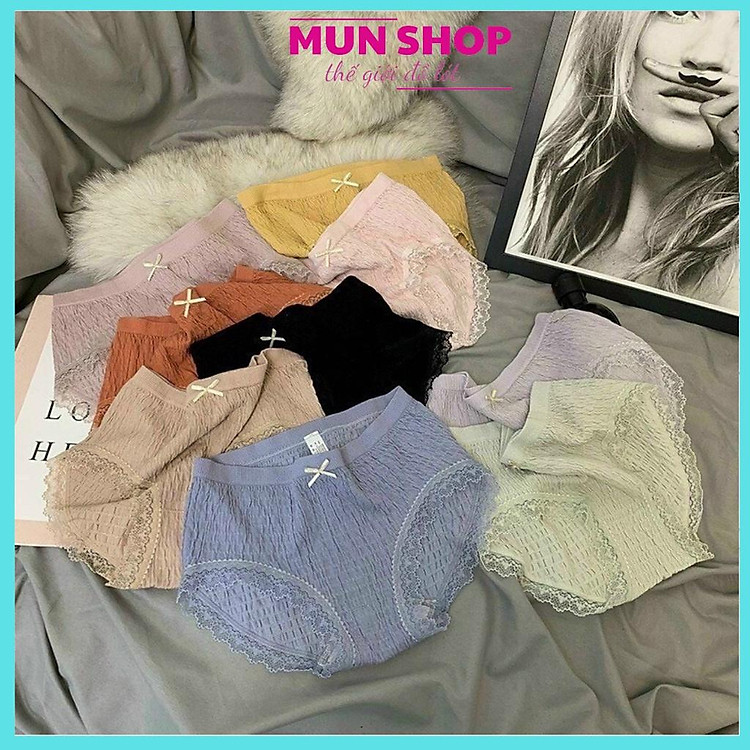 QUẦN LOTTON CO DÃN 4 CHIỀU VIỀN REN CAO CẤP