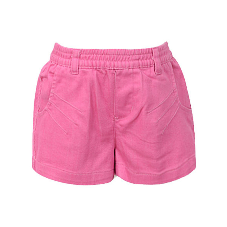 Quần Short Bé Gái Hồng Xếp Ly YF 5QX119 - Hồng