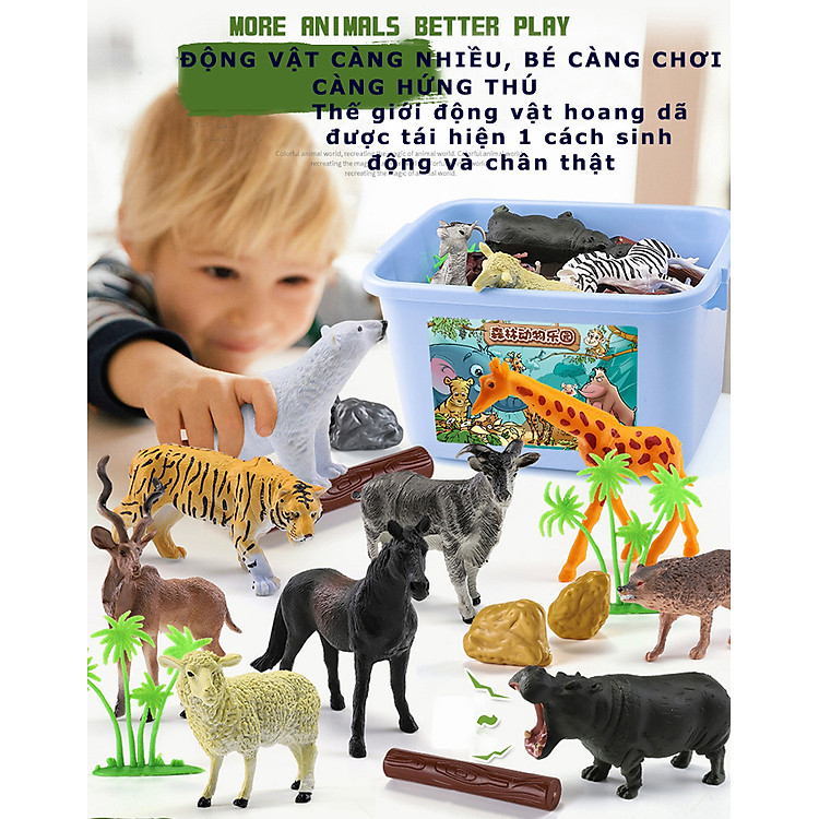 Đồ Chơi Mô Phỏng Thú Hoang Dã Chính hãng Tiết kiệm