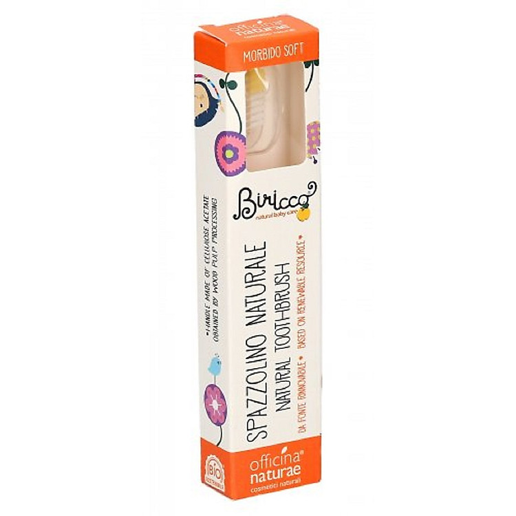 Bàn chải đánh răng sinh thái trẻ em Biricco - Officina Naturae