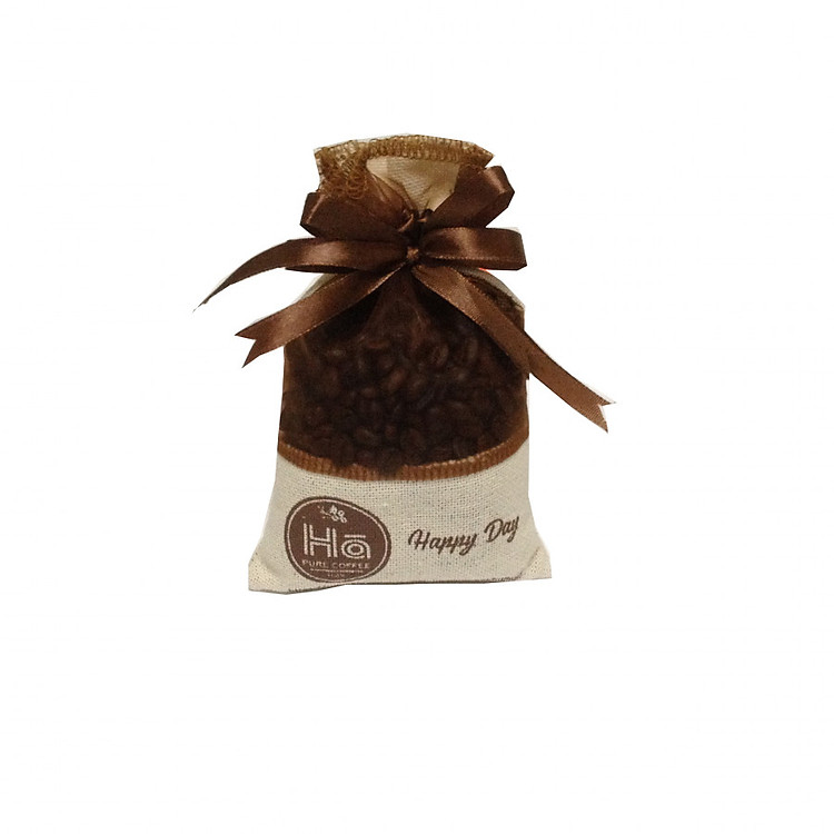 Túi thơm hạt cà phê rang mộc khử mùi Hà Coffee