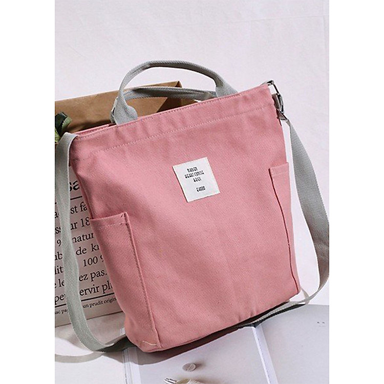 Túi Vải/ Túi Tote Nữ Chất Vải Canvas Trẻ Trung Cá Tính NEVENKA N059