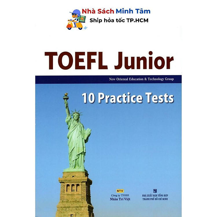 TOEFL Junior – 10 Practice Tests (Kèm CD)