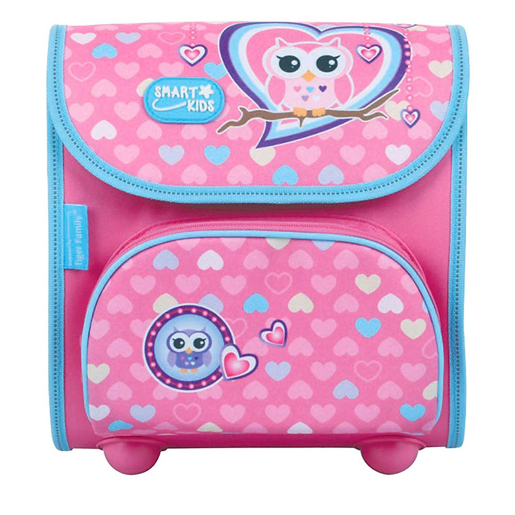 Cặp Mầm Non Siêu Nhẹ Chống Lệch Vai Tiger Family 1752D Hình Cú (Dưới 6 Tuổi)