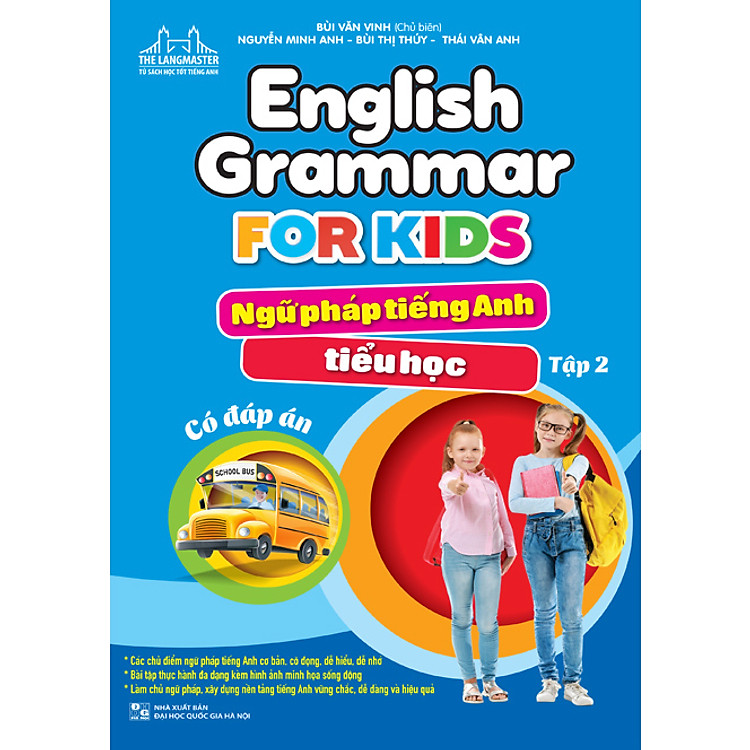 English Grammar For Kids – Ngữ Pháp Tiếng Anh Tiểu Học (Tập 2)