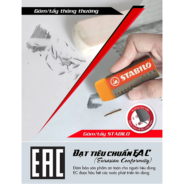 Hộp Tẩy STABILO (20 viên) - Ảnh 2