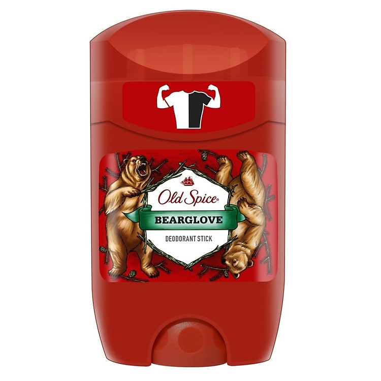 Lăn Khử Mùi Nam Old Spice Bearglove 50g - Hàng Chính Hãng