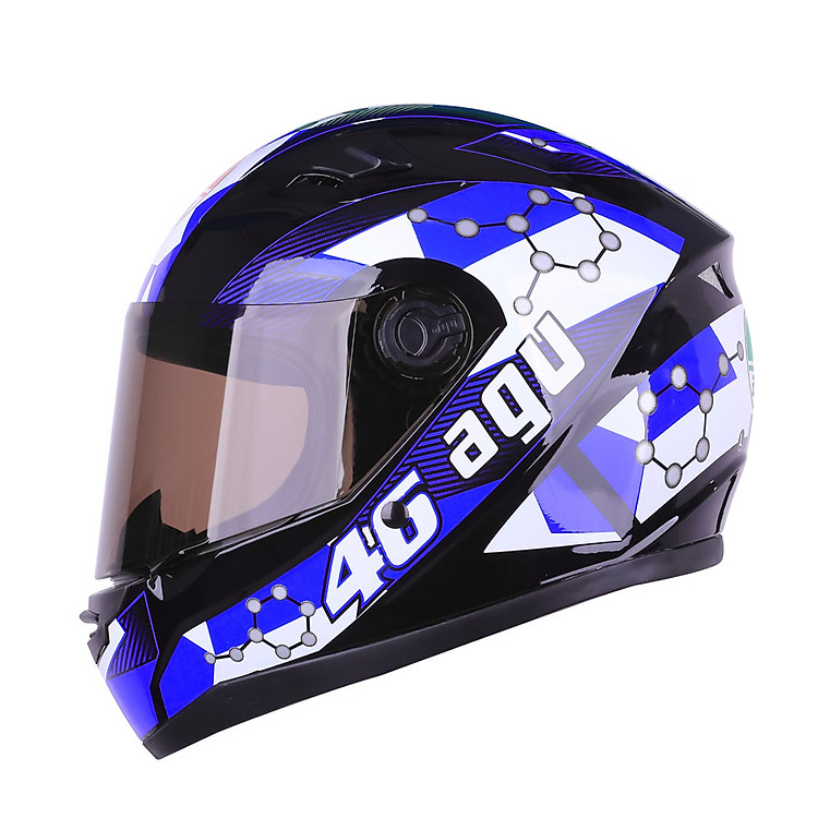 Nón Bảo Hiểm Fullface AGU M125 Tem 46 (Nhiều Màu)