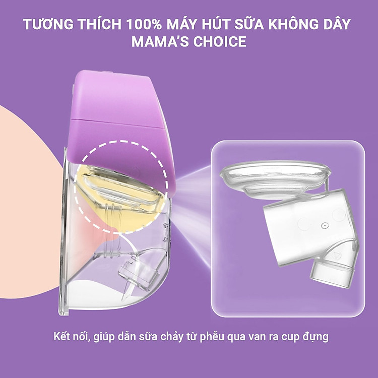 Cổ Nối Máy Hút Sữa Mama's Choice Chính hãng Giá rẻ - Hình ảnh 3