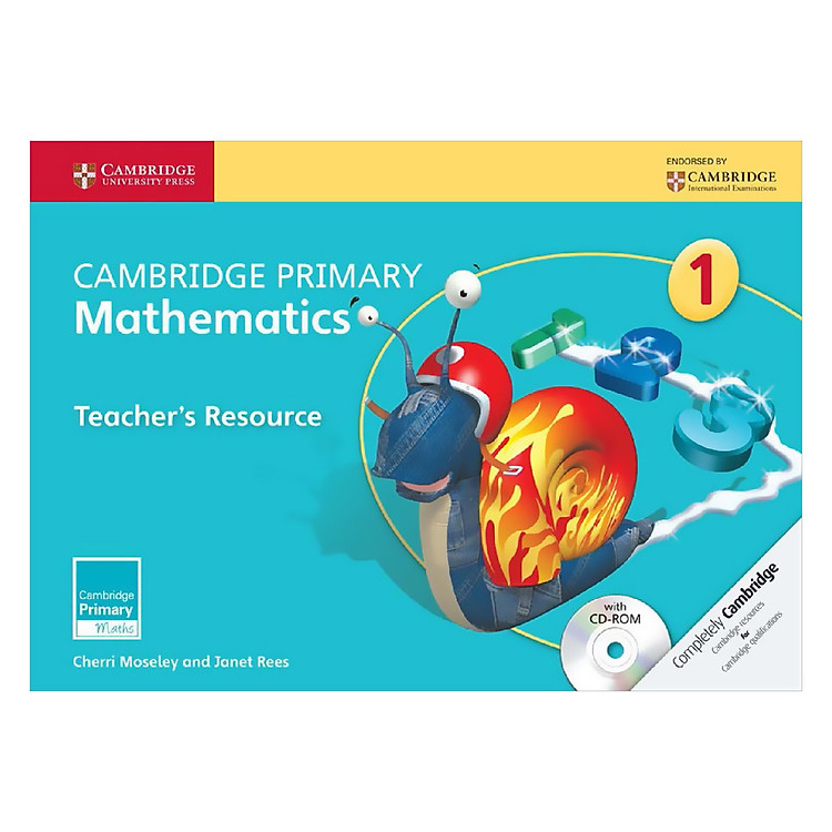 Sách Cambridge Primary Mathematics 1: Teacher Resource Book with CD-ROM