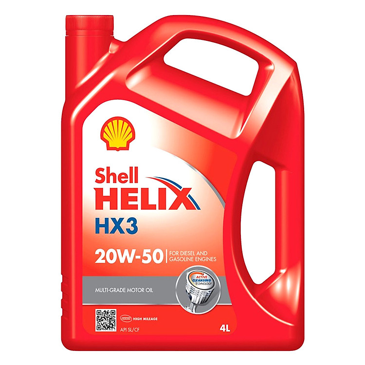 Nhớt Xe Shell Helix Hx3 20W50 (4L)
