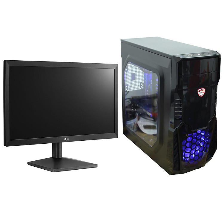 Desktop Computer máy tính nguyên cây đồng bộ PC Building dùng cho Văn Phòng, Youtuber cấu hình mạnh/khủng 4TechVP PC38151 bắt được wifi, bluetooth, USB 3.0, 2 ổ cứng, cài đặt đủ phần mềm W7,8,10 chạy 24/24h mượt không lỗi vặt. - Hàng Chính Hãng.