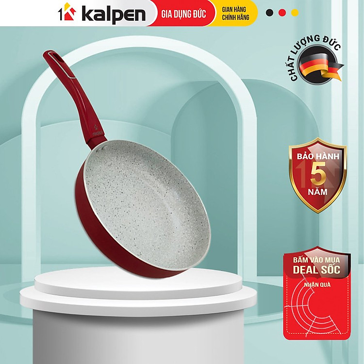 Chảo Chống Dính Vân Đá Cao Cấp Size 20-24-26-28cm Packer Hàng Chính Hãng KALPEN-GIA DỤNG ĐỨC