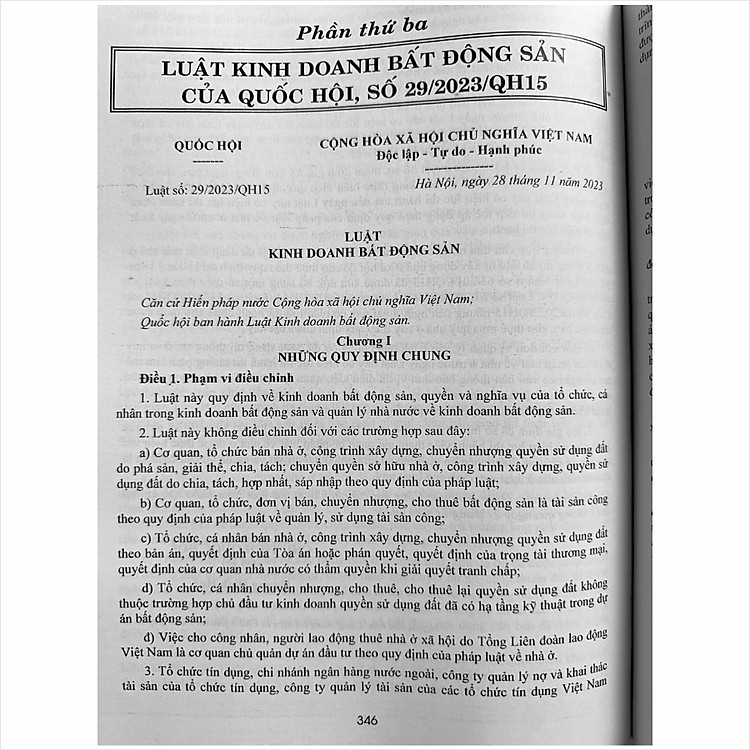 Luật Đất Đai - Luật Nhà Ở - Luật Kinh Doanh Bất Động Sản và Văn Bản Hướng Dẫn Thi Hành - Ảnh 5