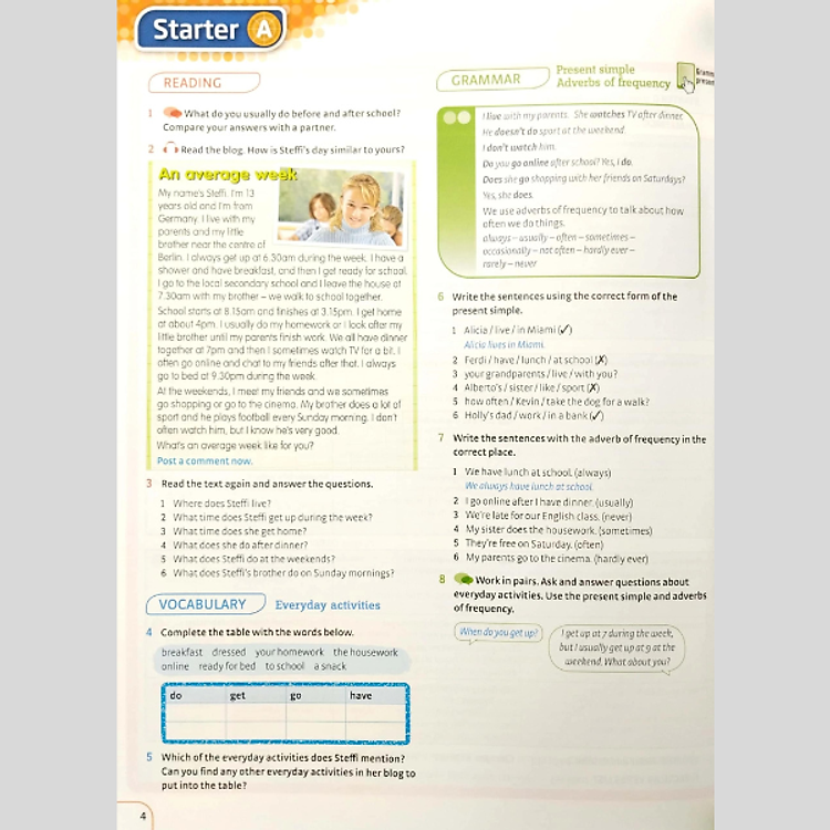 Achievers Grade 8 Student's Book With CLIL - Ảnh 4